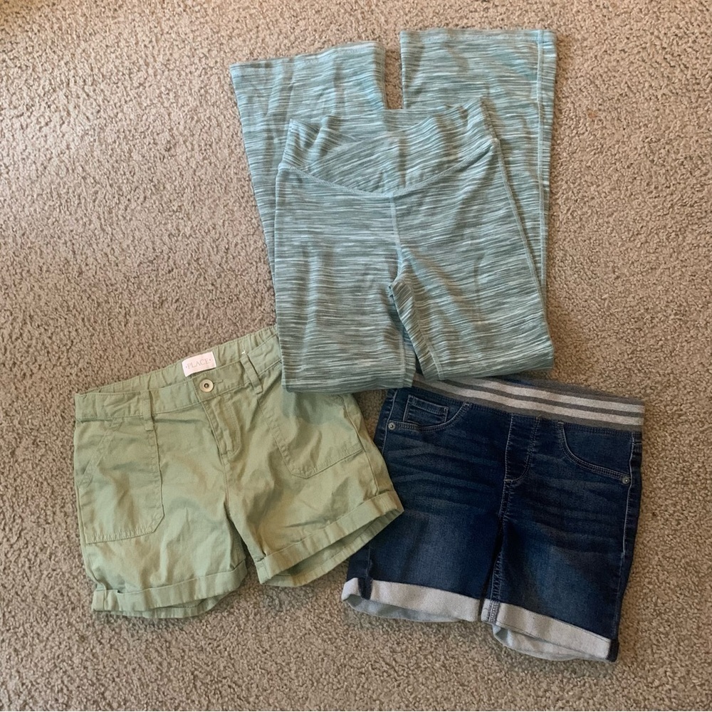Girls size 10 Shorts & Leggings